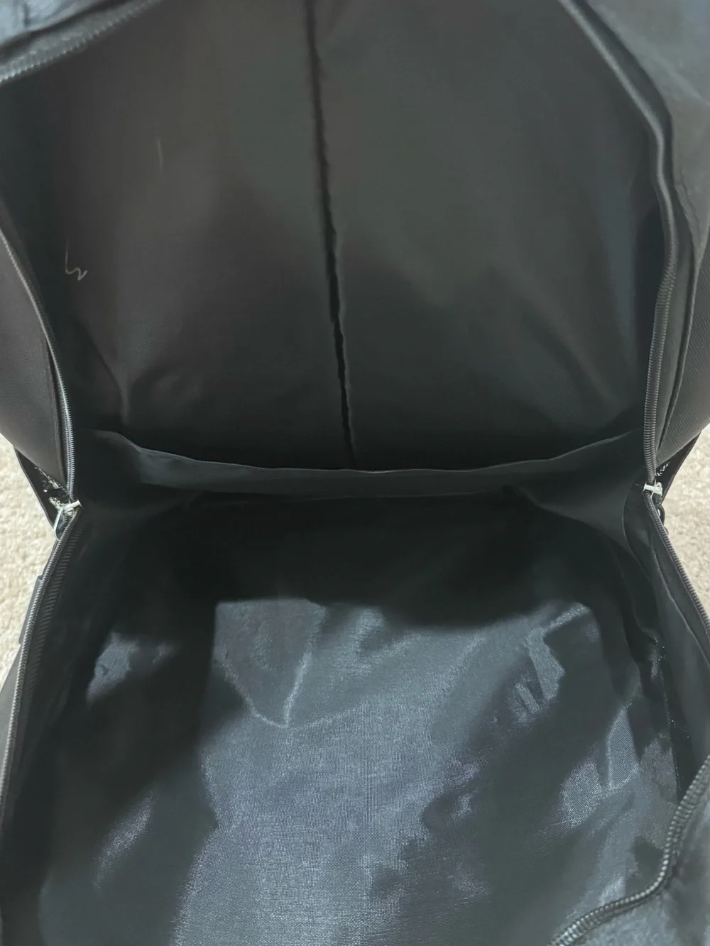 Brand new never used, black backpack!